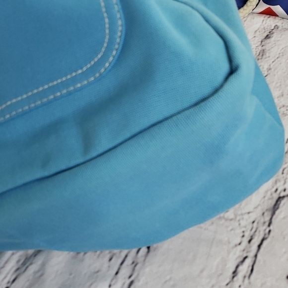 Strada Reversible Canvas Tote NWT Blue or Madra - Picture 6 of 14